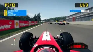 F1 2013&trade; Classic - HUGE CRASH @ SPA