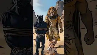 🔥 Ai Wild Drama &ndash; Lion Family vs Panther Gang! 🦁🐆