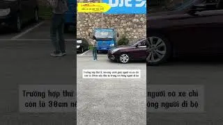 C&aacute;ch x&aacute;c định khoảng c&aacute;ch với người đi bộ | Thi bằng l&aacute;i &ocirc;t&ocirc; TPHCM CHUY&Ecirc;N NGHIỆP