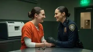 Secret lesbian love between a female inmate and a female police officer in prison  | Lesbian Love