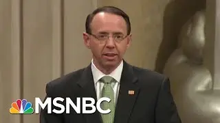 NYT Ed. Board: Rod Rosenstein, Wray &lsquo;Must Stand Up To The President&rsquo; | The Last Word | MSNBC