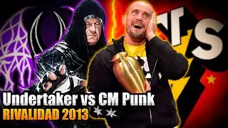 La RIVALIDAD donde CM PUNK LLEVÓ a la LOCURA a UNDERTAKER