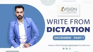 Practice PTE Listening December 2021 Write from Dictations Repeated Exam Questions Part 1