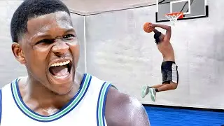Probando la Rutina de ANTHONY EDWARDS Durante TODO un Dia