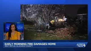 Officials seek donations after family loses West Mifflin home in devastating fire