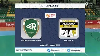 ::𝗥𝗘𝗧𝗥𝗔𝗡𝗦𝗠𝗜𝗦𝗝𝗔:: ⚽ REKORD BIELSKO-BIAŁA 🆚 TAF TORUŃ | 𝔾ℝ𝕌ℙ𝔸 2 | 🏆 MMP W Futsalu U15 - Lubawa 2022