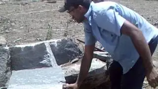 Produção de Paralelepipedo - Pedra do Cabral - PB