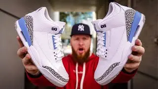 НАСКОЛЬКО ХОРОШИ КРОССОВКИ JORDAN 3 UNC?! (Ранний обзор)