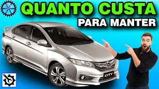 HONDA CITY 2015 EXL 1.5 i-VTEC automático CVT | QUANTO CUSTA para manter