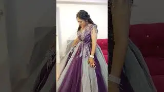 #engagement#gownlook#beautifullook#hairstyle#accessories#