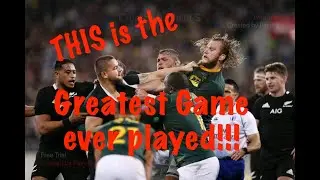 Highlights| Springboks vs All Blacks  Rugby Highlights - Their best contested game.