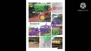 John deere 5042 hp tractar set for sal 2018 MDL price 740000