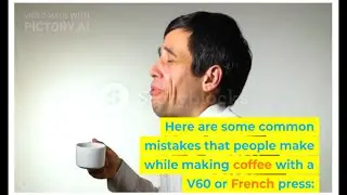 mistakes while making pour over coffee| common mistakes while making specialty coffee