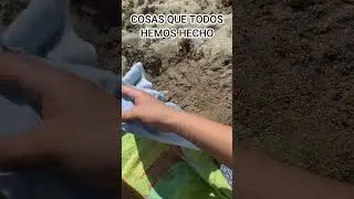 Cosas que todos hemos hecho en la Playa 🤯 #lifehacks #tips #trucos #art