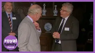 Prince Charles visits farmers in Cumbria to hear about agriculture