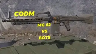 Let's play Call of duty mobile: MG 82 vs BOTS gameplay 