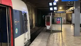 RER-B MI84/MI79 en gare de Tremblay-en-France Aéroport Charles de Gaules 1