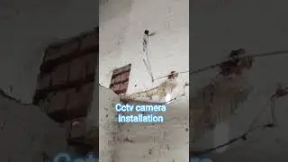 cctv camera installation part 4 #cctv #techy #computer #design #homeappliances #pcb #techyoutuber