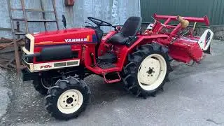 Yanmar F-17D.  35 y. old tractor looks like new.