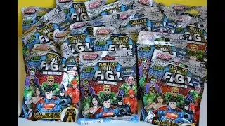 Justice League Deluxe Mini Figz Blind Bag Opening - Series 1
