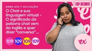 O CHAT E SUA LINGUAGEM VIRTUAL | PERCEP&Ccedil;&Atilde;O DAS IDEIAS DO TEXTO