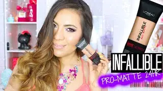 L'oreal Infallible Pro Matte Piel grasa RESEÑA ♥BeautybyNena