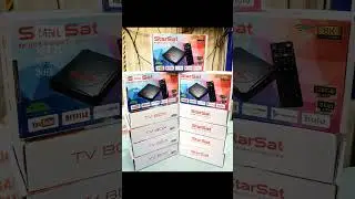 STARSAT 8K HDR ANDROID TV SET-TOP BOX STOCK AVAILABLE wholesale price