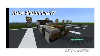 Minecraft: Aston Martin One:77 Tutorial