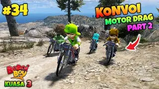 KONVOI MOTOR DRAG KE PUNCAK GUNUNG TERTINGGI PART 2 - GTA 5 MOD