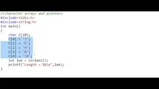synapseindia reviews sharing Character arrays and pointers   part 1