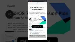 how to Update 2018\2019 oppo phone to color os 7 (android 10)