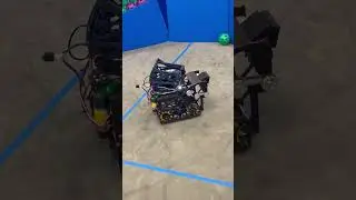 Поворотная платформа работает! Отслеживание по апрельскому тегу, FTC 14739 #decode #ftc #robot #3...