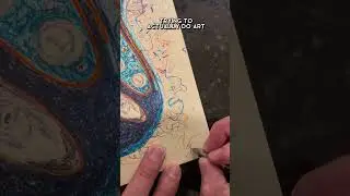 Guitar Drawing! #guitardrawing #guitarart #scribbleart #scribbledrawing #scribbles #blue #drawing