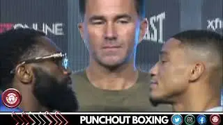 ДЖАРОН &laquo;БУТС&raquo; ЭННИС И УИСМА ЛИМА ВСТРЕЧАЮТСЯ #ennislima #bootslima #matchroomboxing #dazn