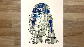 Как нарисовать R2-D2