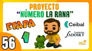 56 🟠 PROYECTO SCRATCH NÚMERO LA RANA  🐸 ETAPA 1️⃣ . #videojuegos