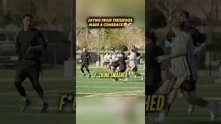 He came back just to score 4 touchdowns😂FULL VLOG LINKED ABOVE⬆️#hispanic #comedy #latino #football