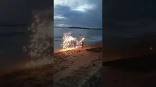 FIRE DANCING AT     AO NANG BEACH