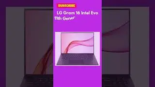 LG Gram 16 UltraLight| Intel Evo 11th Gen|Core i5|16-inches|8 GB RAM, 512 GB SSD, Windows-10|#shorts