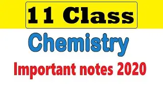 1st Year Chemistry Chapter wise Test || Most Important Questions 2020-21 || Full Book test