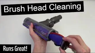 Разборка насадки-щетки Dyson V6