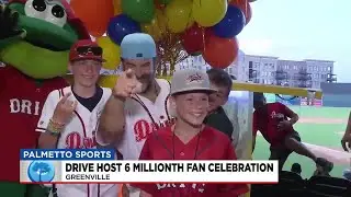 Jeremy Watkins becomes the drives 6 millionth fan
