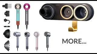 Dyson Nural Holder Wall Mount for All Magnetic High-Speed Blow Dryer