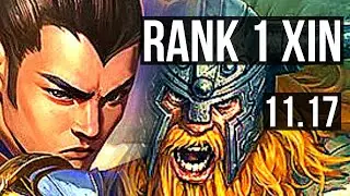 XIN ZHAO vs OLAF (JUNGLE) | Rank 1 Xin, 9/2/12, Rank 18 | BR Challenger | v11.17