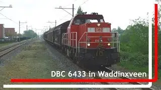 DBC 6433 met Electrolux trein op station Waddinxveen // 2 mei 2017