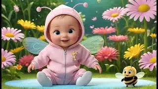 Baby Bee&rsquo;s Buzzing New Year | Cute Insect Cartoon | Kids Celebration Animation