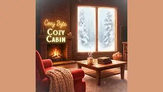 Cozy Winter Cabin Ambience &mdash; Cinematic Snowfall & Fireplace | 1 Hour Chill Lofi Vibes