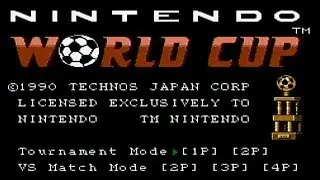 World Cup (Nintendo, 1990) - NES Gameplay