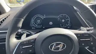 Если вы торопитесь/Hyundai Sonata new 2.5 / в обычном режиме D / Как ведет себя двигатель и коробка