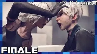 Nier: Automata - Walkthrough Part 33 FINALE Ending C & D